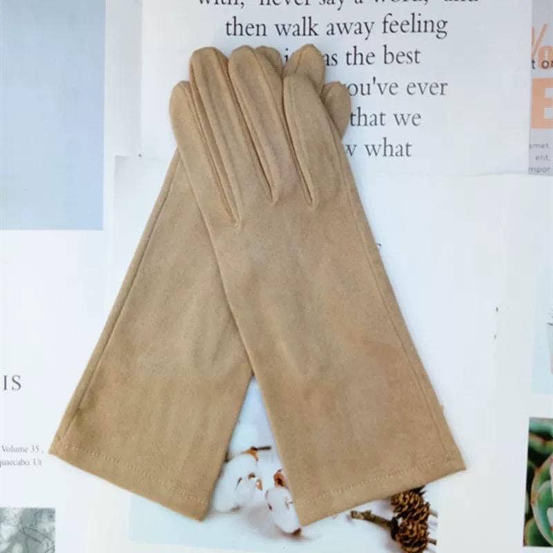 LINETA - Wholesale Gloves - Women's - ST-3013 Plain glove with touch screen 0