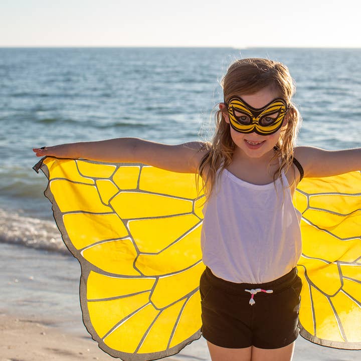 DREAMY DRESS-UPS® - Wholesale Costume - Kids - Bumblebee Wings + Mask