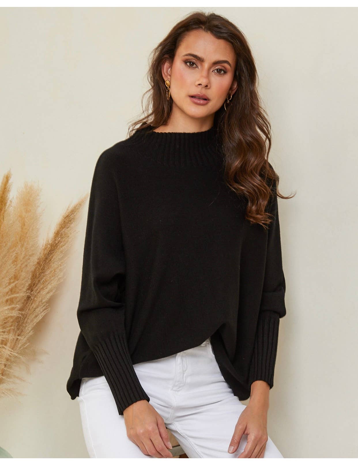 LÉA & LUC - Wholesale Pullover-trui - Dames - Trui met hoge hals REF. 61239