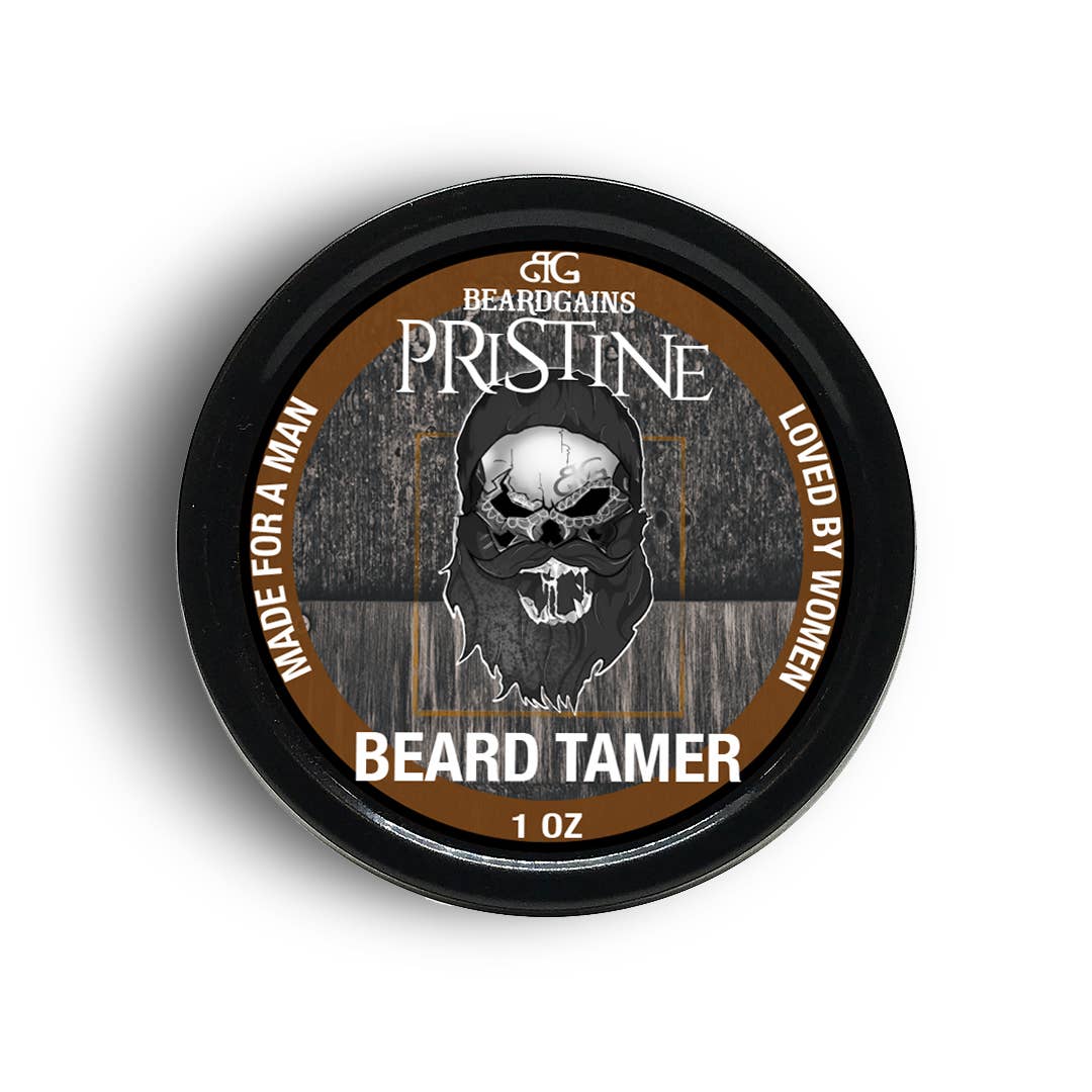 Beard Gains - Wholesale Beard Styling Product - 1 oz Brown Beard Wax1