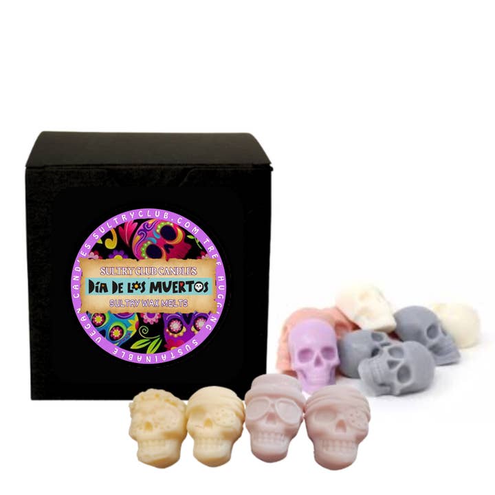 DIA DE LOS MUERTOS (CHURRO!) Candle for wholesale by SULTRY CLUB CANDLES