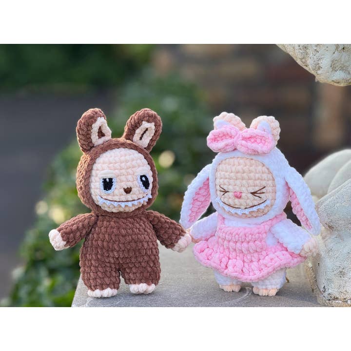 TOMOPOD LLC - Wholesale Stuffed/Plush Toy - Kids & Baby - Crochet Funny Labubu, Labubu Doll Decor Table, Cute Gift6