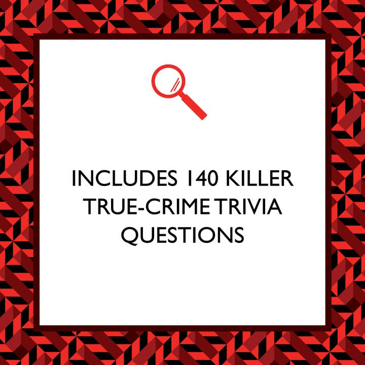 Chronicle Books - Wholesale Card Game - True Crime Trivia