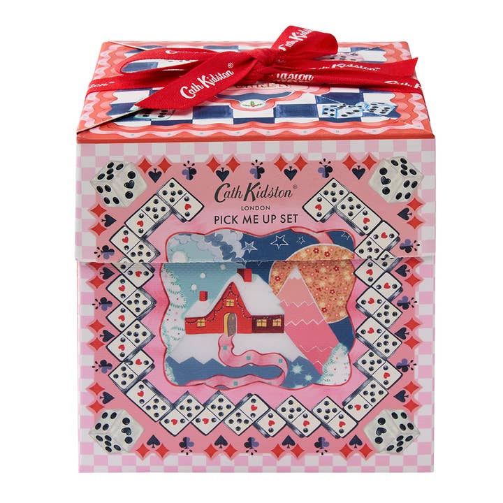 Maison Royal Garden - Wholesale Gift Box - Cath Kidston Christmas Journey body gift set and two dice2