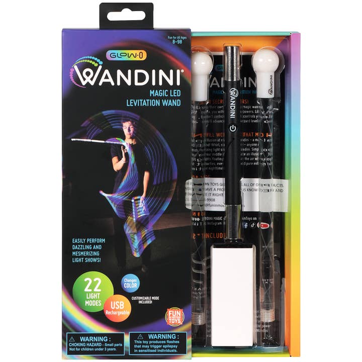 Fun In Motion Toys - Wholesale Light-Up Toy - Kids & Baby - Glow.0 Wandini LED Levitation Wand1