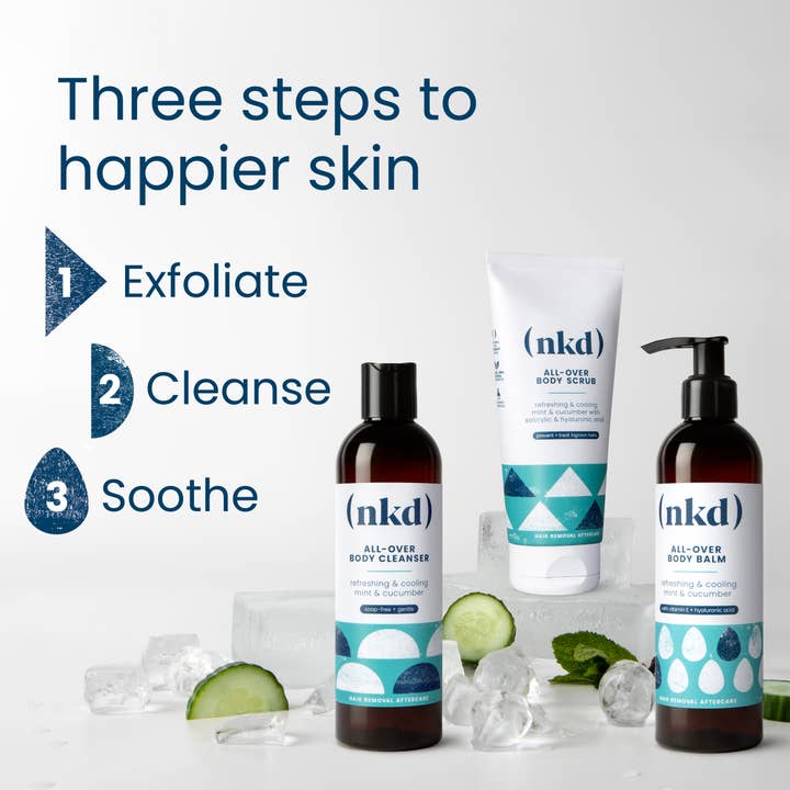 (nkd) - Wholesale Body balm/butter - All-Over Post-Wax Post-Shave Body Balm with Hyaluronic Acid 6