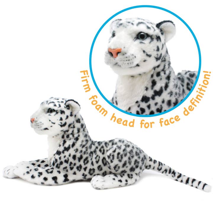 VIAHART Toy Co. - Wholesale Stuffed/Plush Toy - Kids & Baby - Sinovia The Snow Leopard | 17 Inch Stuffed Animal Plush