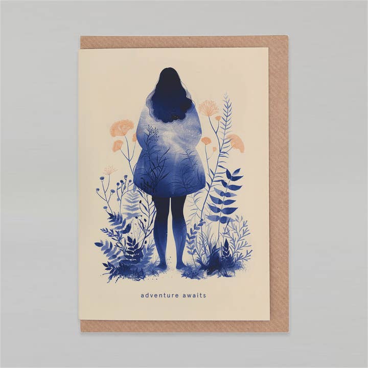 Botanopia - gifts , decor and cards for plant lovers - Wholesale Friendship Card - Adventure Awaits | Encouragement Friendship Card