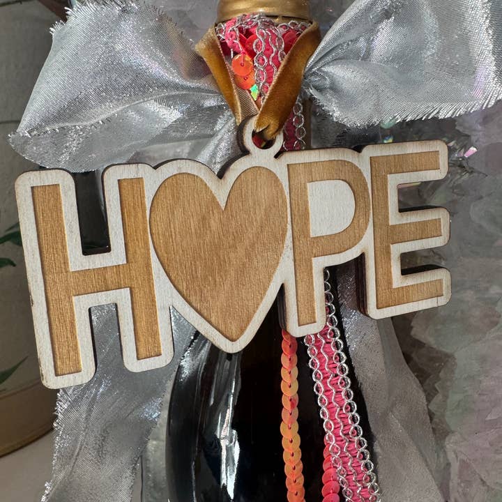 Houten Ornament van Hoop voor wholesale door Twenty6 Designs