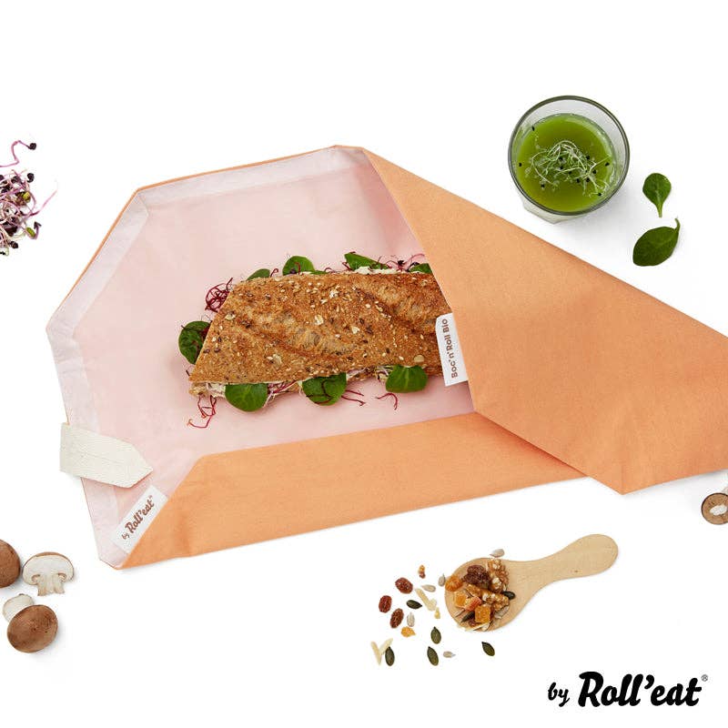 Brotzeit - Wholesale Food storage wrap/bag - Roll'eat Boc`n`Roll BIO line Sandwich Wrap washable snack bag bread pouch12