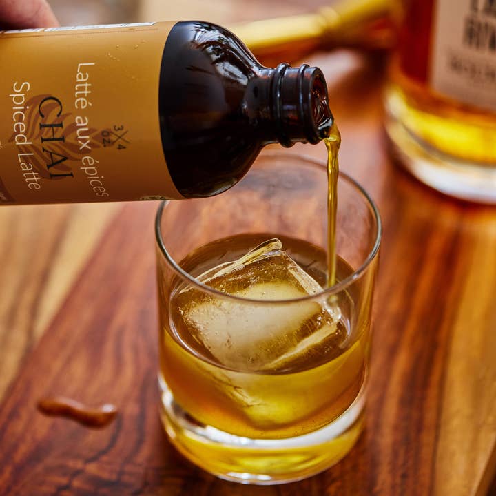 3/4 oz. Tonic - Wholesale Flavored Syrup - Chai Spiced Latte Syrup 237ml2