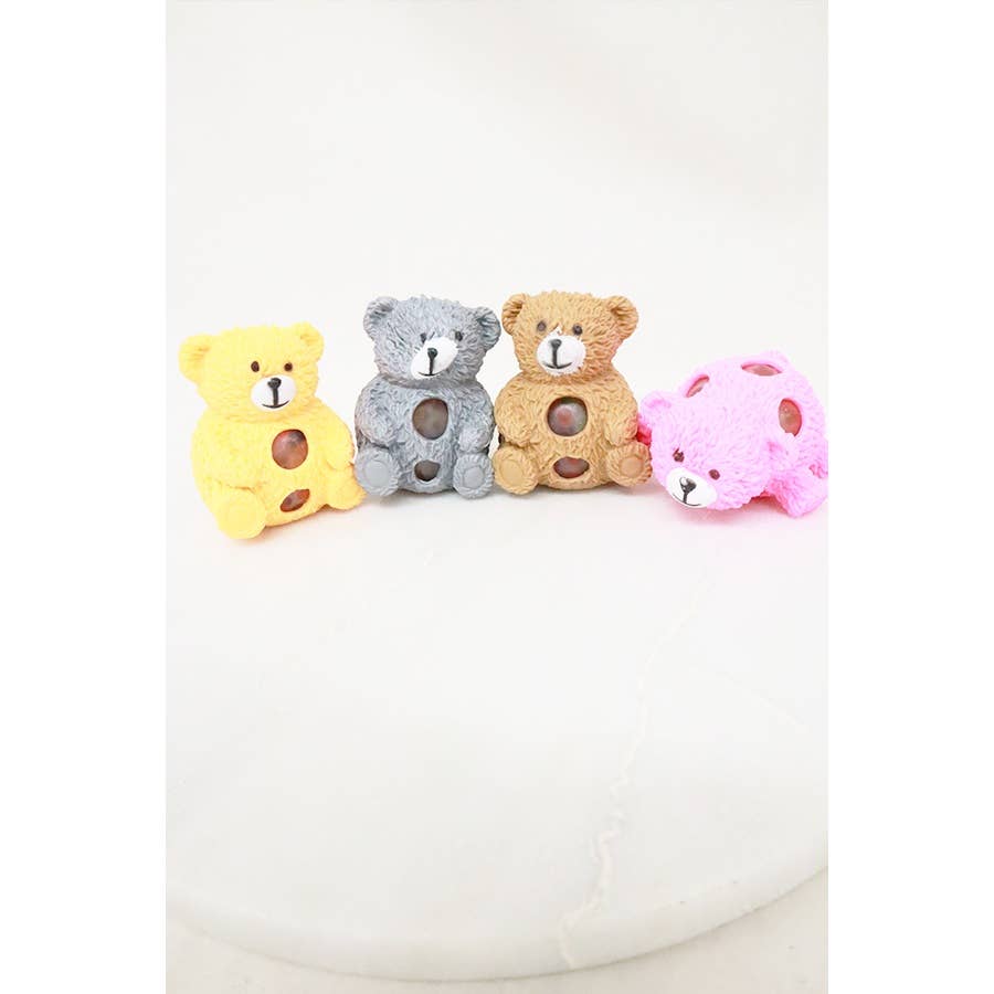 MIX COLOR Bear Squishy Toys for wholesale on Faire4