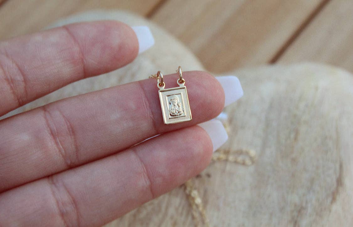 Naomi's Happy Place Shop - Wholesale Pendant/Charm Necklace - Scapular Necklace11