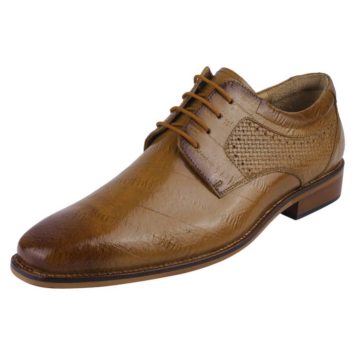 LIBERTYZENO – wholesale Oxford shoes – Men′s – Donald Genuine Leather Oxford Style Tread Design Dress Shoes