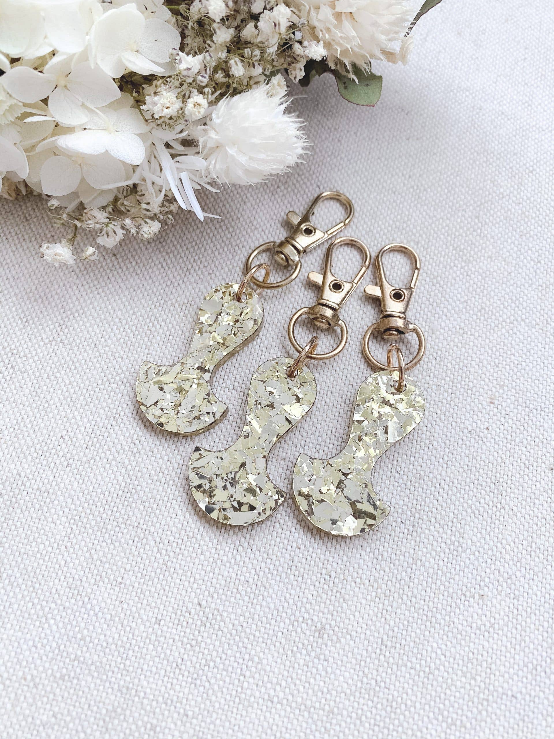 Chuckle & Wood - Wholesale Keychain – Women's - Trolley Tokens - Glitter27