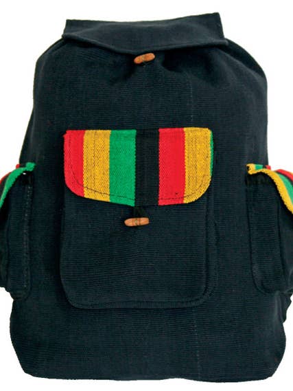 Sac à dos Rasta à 3 poches pour la vente par Foot Path Trading Co