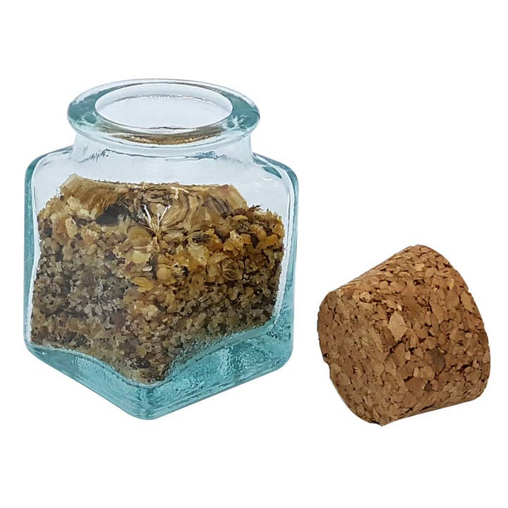 Kitchen Supply Wholesale - Wholesale Jar - Green Glass Bottle with Cork Stopper, Multi-Pack3