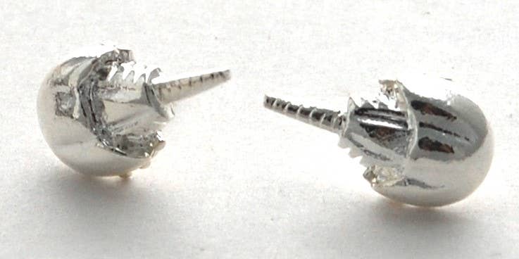 Semaki & Bird – wholesale Solitärörhängen – Hästskokrabba Örhängen - silver Naturhistoria3