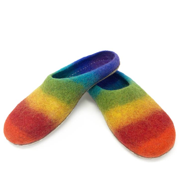Rainbow Slippers for wholesale by Hamro Village