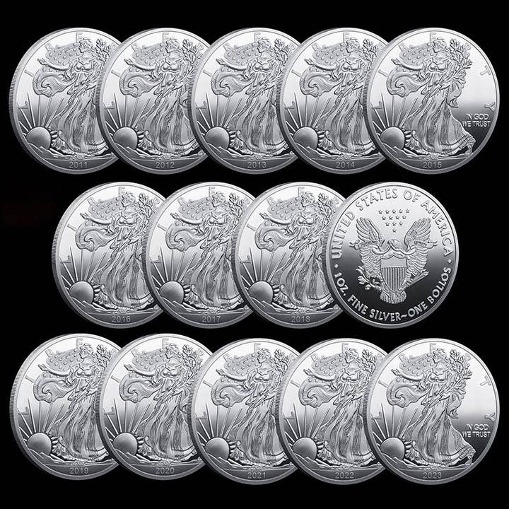 Statue of Liberty 2011-2023 Eagle Head Commemorative Coin for wholesale by Gemcohub