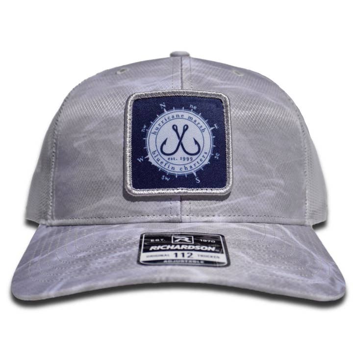 Casquette Richardson 112 Bluefin Charters Mossy Oak BoneFish Elements pour la vente par Hurricane Marsh Outfitters