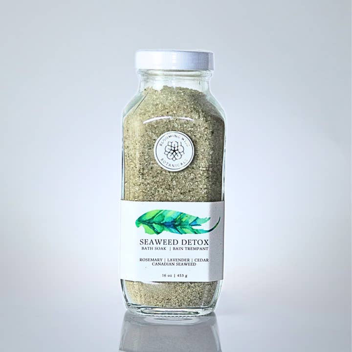 Seaweed Detox Bath Soak | Limited Edition for wholesale by Blooming Wild Botanicals