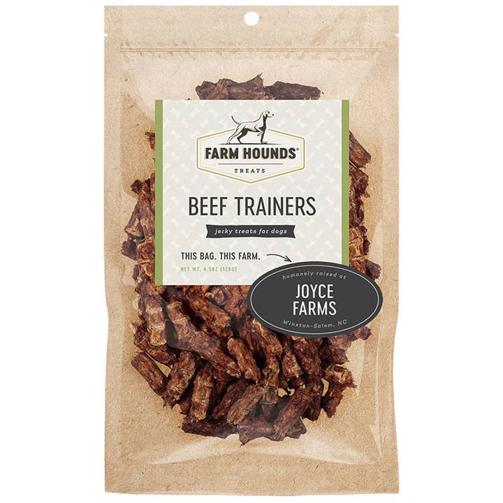 Farm Hounds - Vente Friandises – chien - Friandises pour chiens au bœuf - Tout naturel - 128g