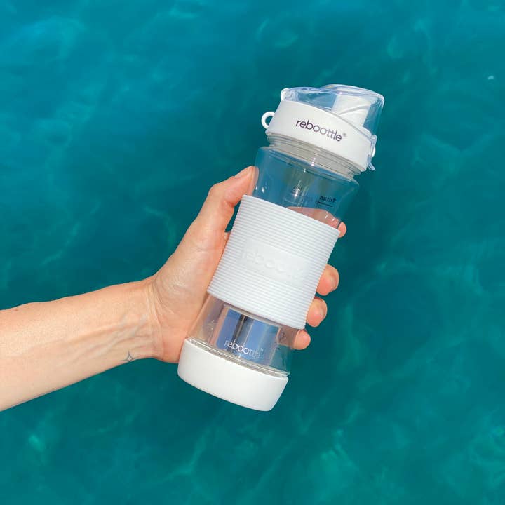 Reboottle – wholesale Water bottle – drinking bottle WHITE TEA