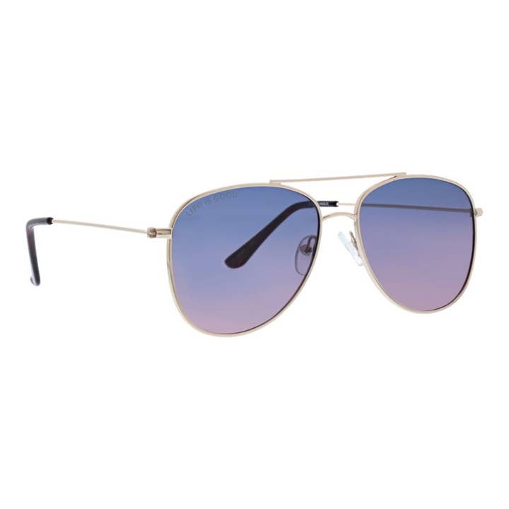 Golden Gold Polarized Sunglasses for wholesale by Life is Good Eyewear