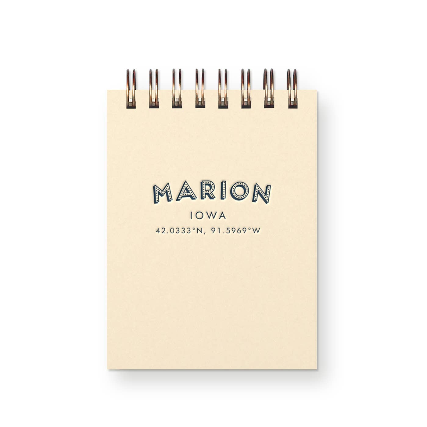 Ruff House Print Shop - Wholesale Notebook - Custom City Coordinates Mini Jotter Notebook6