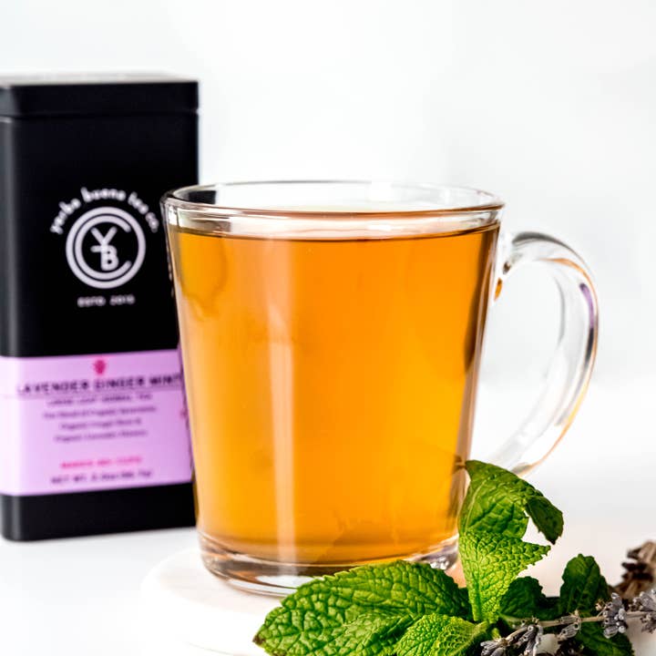 Yerba Buena Tea Co. - Wholesale Loose Tea - Lavender Ginger Mint | Organic Herbal | Calm & Digest2