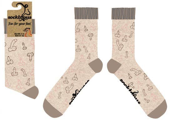 OATMEAL Willy Socks - Sock and Balls for wholesale on Faire3