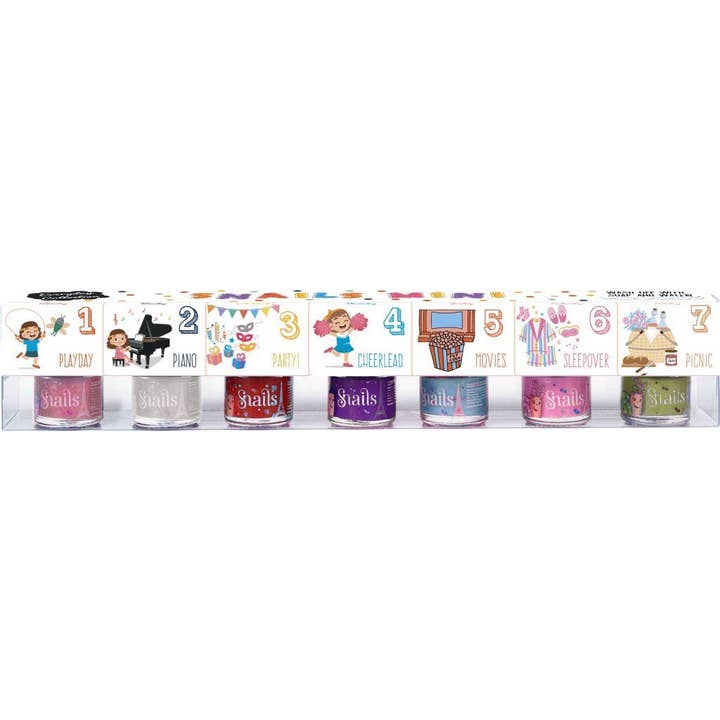 Safe'N'Beautiful - Wholesale Nagellakset - Mini Slakken 7-pack