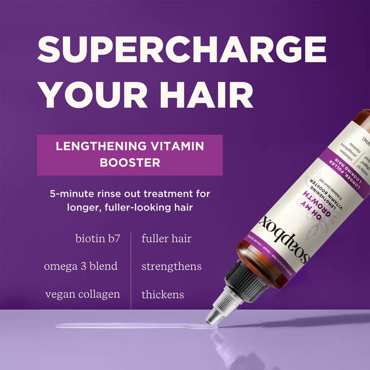 soapbox - Wholesale Scalp/Hair Treatment - Oh My Growth Lengthening Vitamin Booster Rinse-Out Treatment