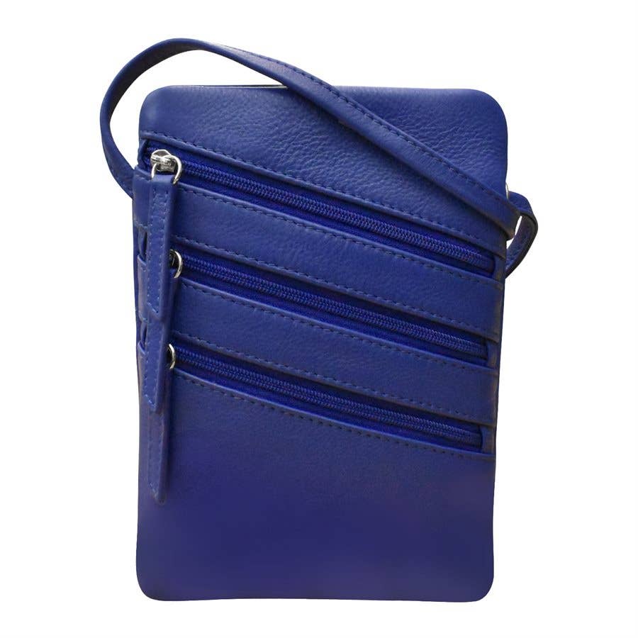 ili New York - Wholesale Crossbody Bag - Women's - 6072 SMALL TRIPLE ZIP CROSSBODY7