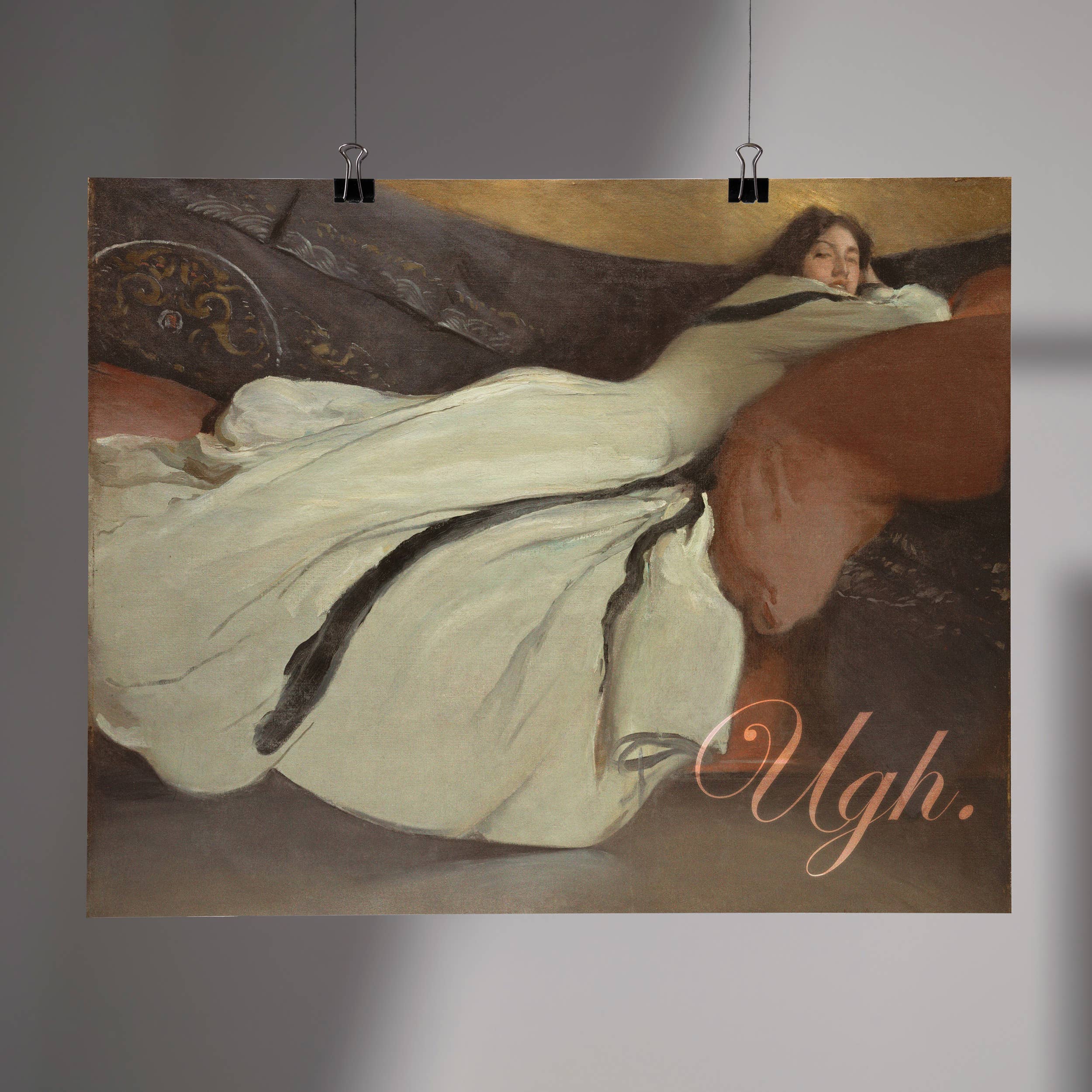 Typeset Studio - Wholesale Art Print - Ugh -  Altered Classic Art Print2