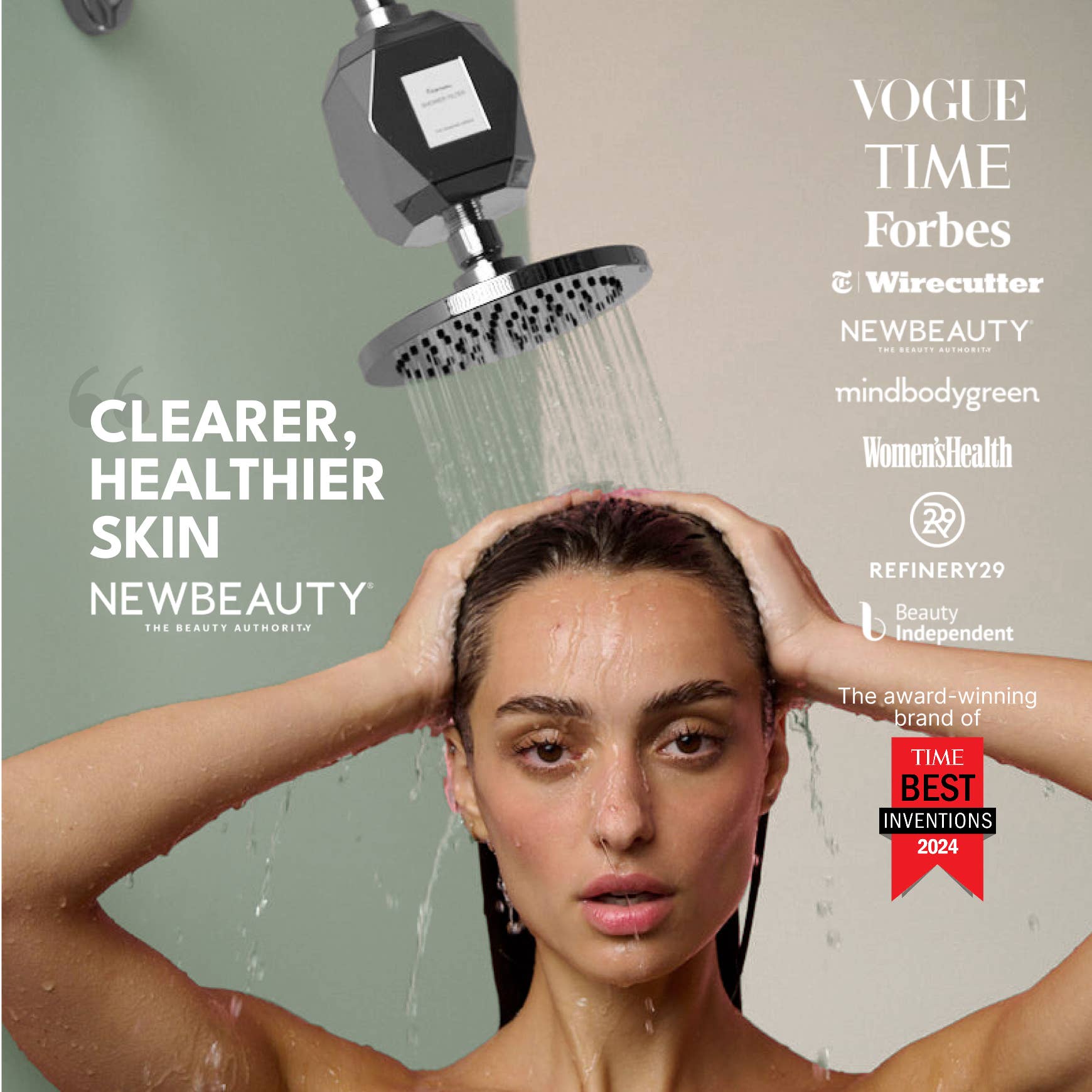 Filterbaby - Wholesale Shower Head - Filterbaby Diamond Series Shower Filter - Chrome (By Case)1