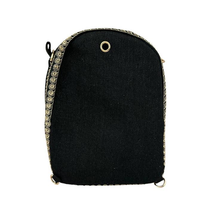 ZKY Wholesale - Wholesale Backpack - Women's - Embroidered Flower Mini Backpack, Crossbody Bag3