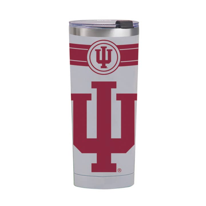 Indigo Falls - Wholesale Insulated Mug/Tumbler - 24oz Indiana Hoosiers Classic Stainless Steel Tumbler0