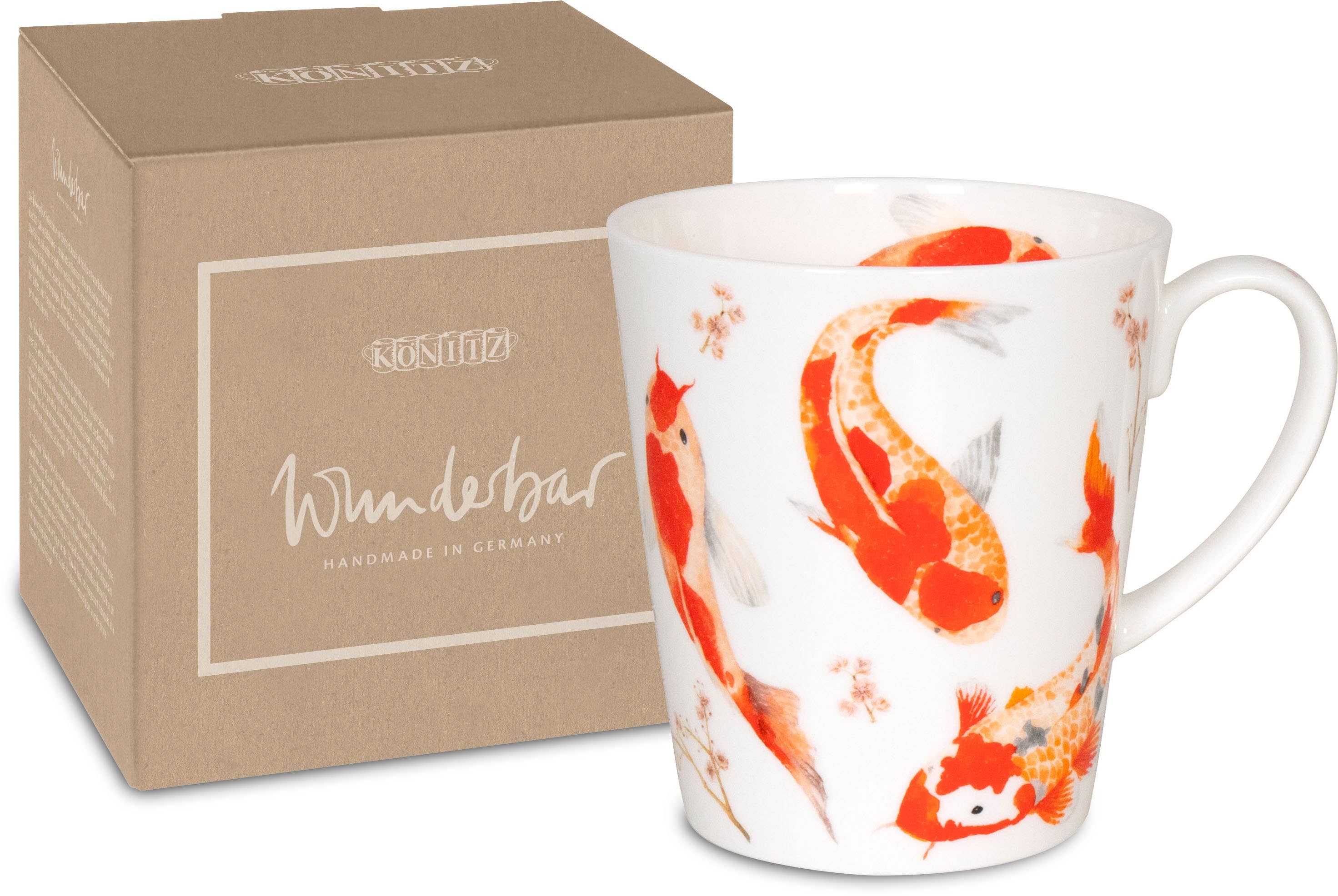 Konitz - Wholesale Coffee/Tea Cup - koi