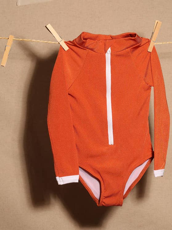 Palombaggia one piece Rusty UPF 50+ for wholesale by Juillet Juillet