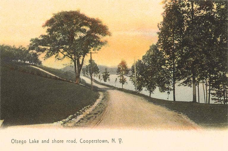 Found Image Press - Wholesale Sticker - Sticker NS-845 Otsego Lake, Cooperstown0