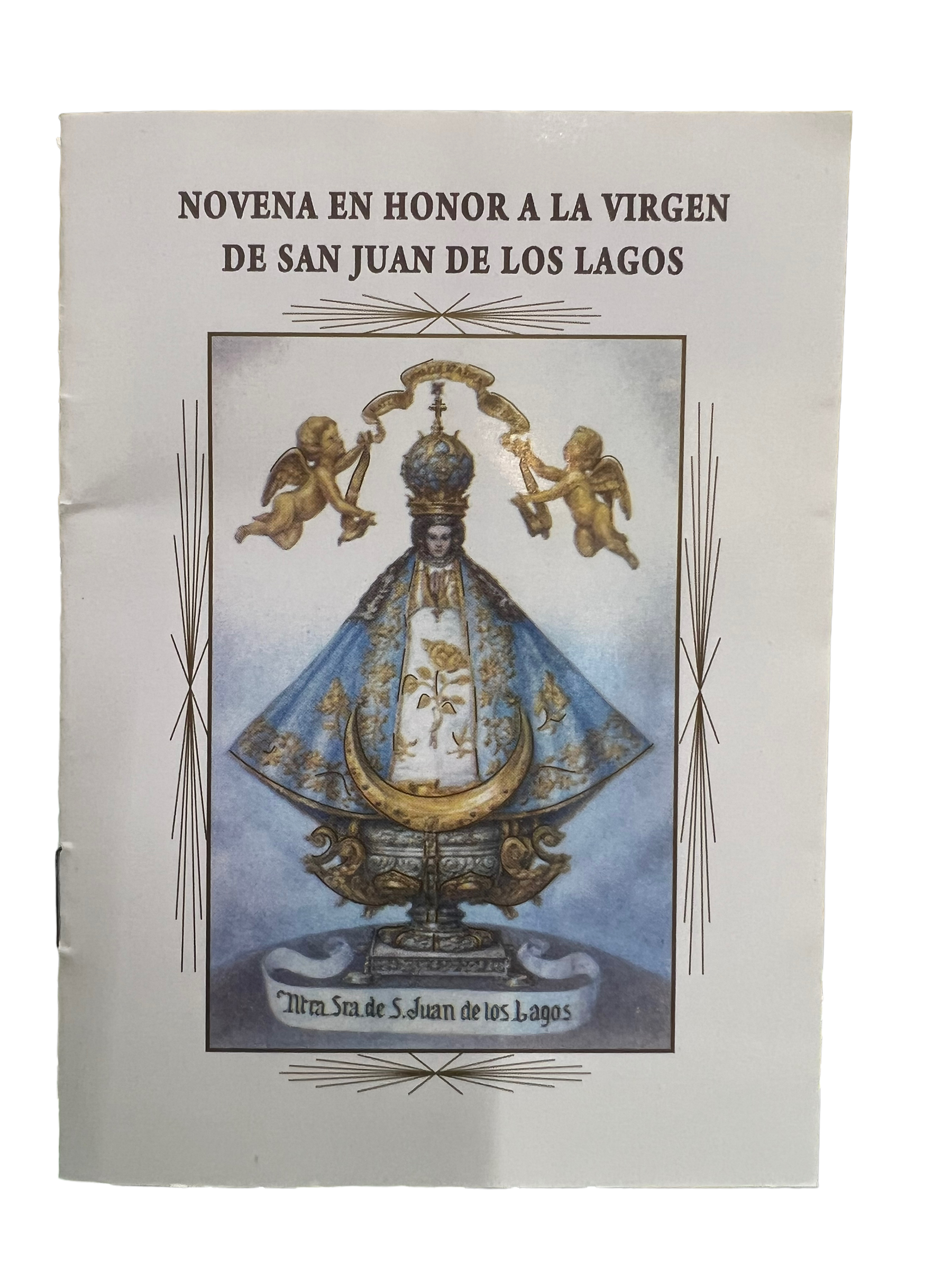 SAN JUDITAS RELIGIOUS ARTICLES - Vendita all'ingrosso Libro - Adulti - NOVENA IN ONORE DELLA VERGINE DI SAN JUAN DE LOS LAGOS0