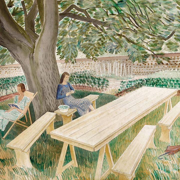 RAVILIOUS, ERIC – TWO WOMEN IN A GARDEN for wholesale by Bookroom Art Press