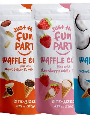 Variety Pack - Hazelnut, Peanut, Strawberry, & Coconut for wholesale by Just the Fun Part