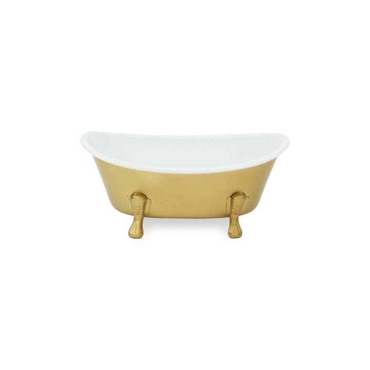Cheungs Home Decor - Wholesale Bath Caddy - Lavande Metal Fleur-de-Lis Tub Decor - Gold10