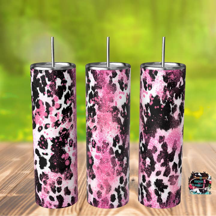 Rosa kohud Tumbler för wholesale av Rockin K and Double J