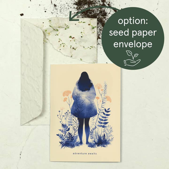 Botanopia - gifts , decor and cards for plant lovers - Wholesale Friendship Card - Adventure Awaits | Encouragement Friendship Card8