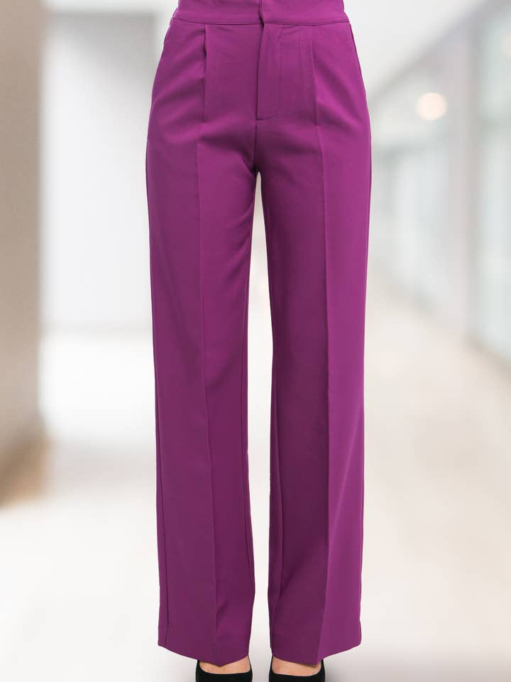 ,, Regular-Fit Dress Pants w/ Elastic Back and other Purchase Wholesale fancy pants. Free Returns & Net 60 Terms on Faire trending on Faire.