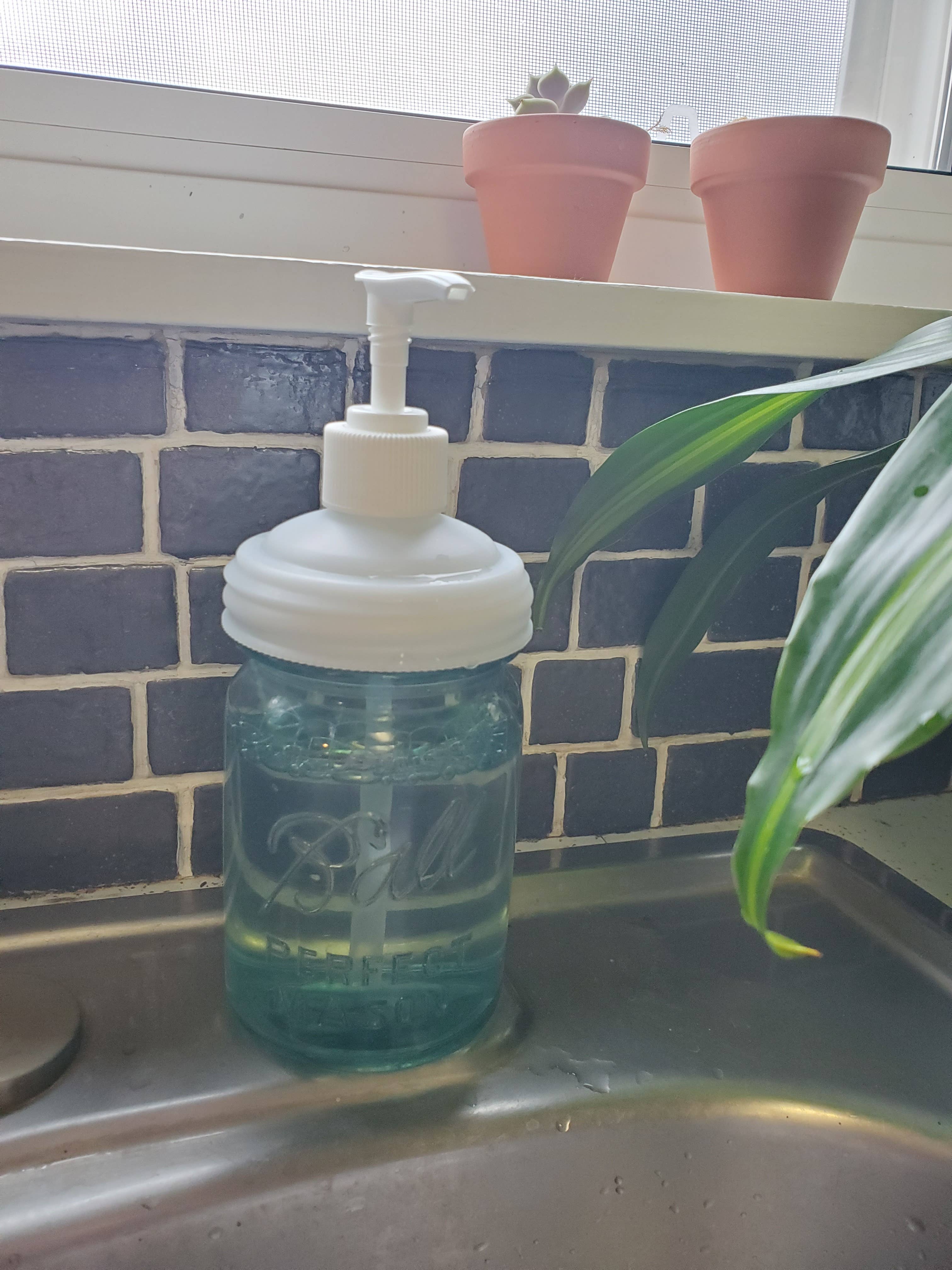 reCAP Mason Jars - Wholesale Soap Dispenser - Mason Jar Pump Lid, by reCAP® - Case of 121